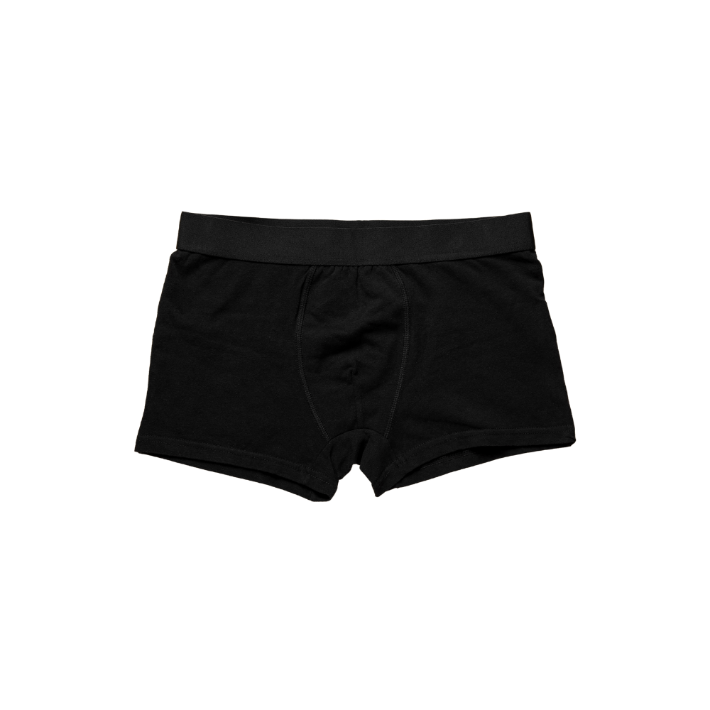 All Black Men Boxer Briefs